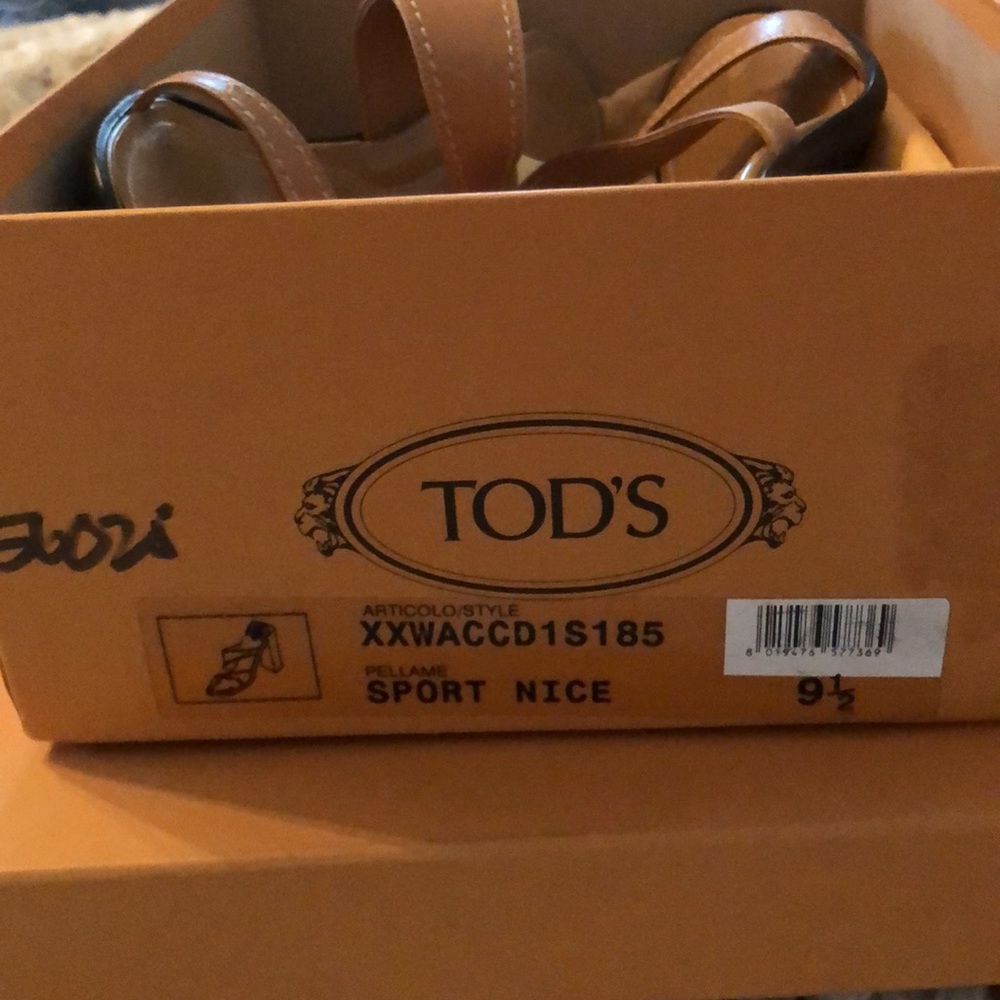 Tod’s leather sandals - Picture 3 of 8